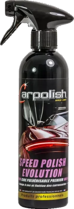 Speed Polish Evolution de Carpolish, cire pulvérisable