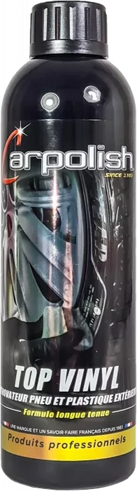 Top Vinyl de Carpolish, rénovateur pneu