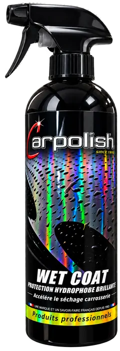 Wet Coat Carpolish, protection hydrophobe brillante